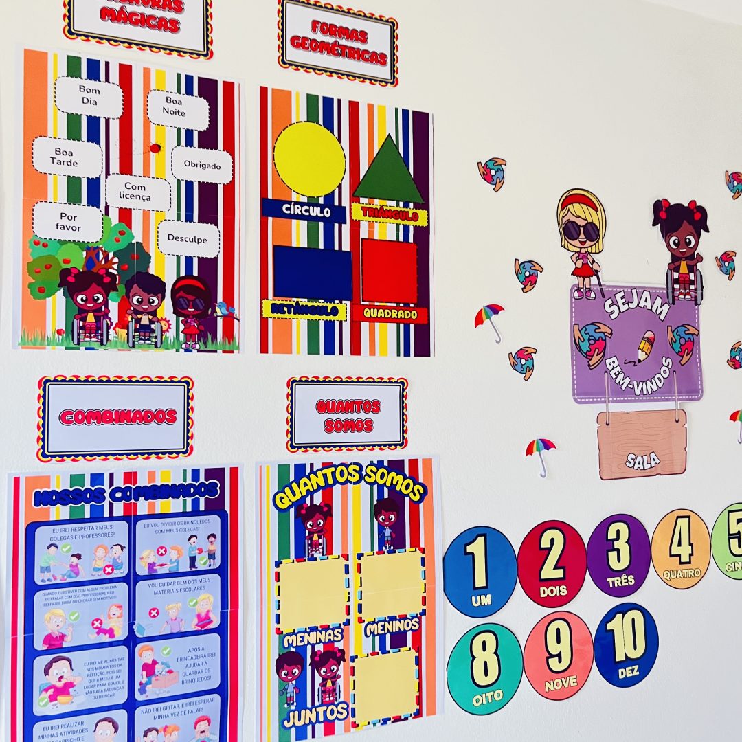 Kit sala de aula - tema educação especial