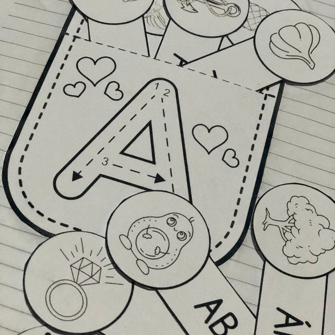 Bolsinhos das vogais