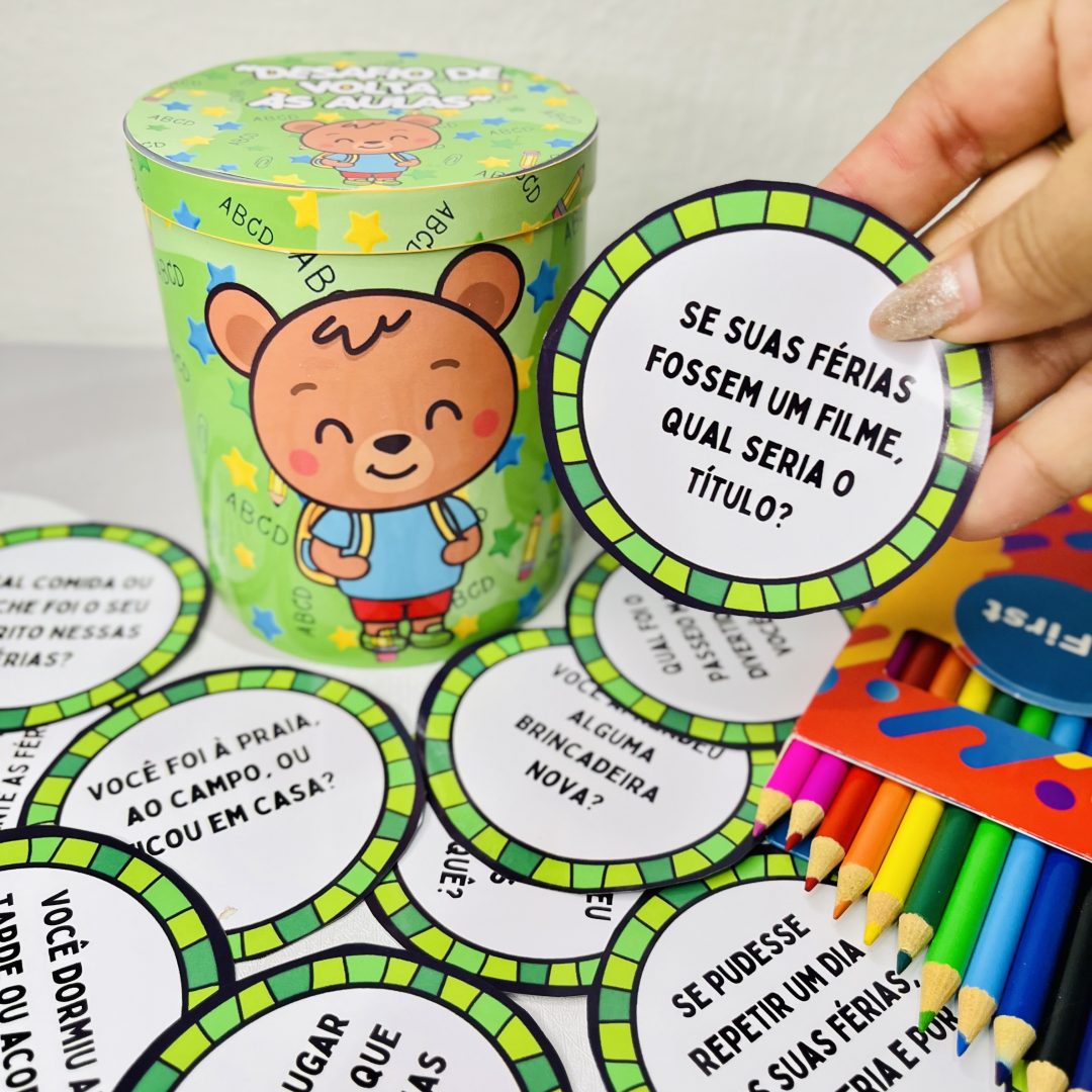 Desafio volta às aulas na lata