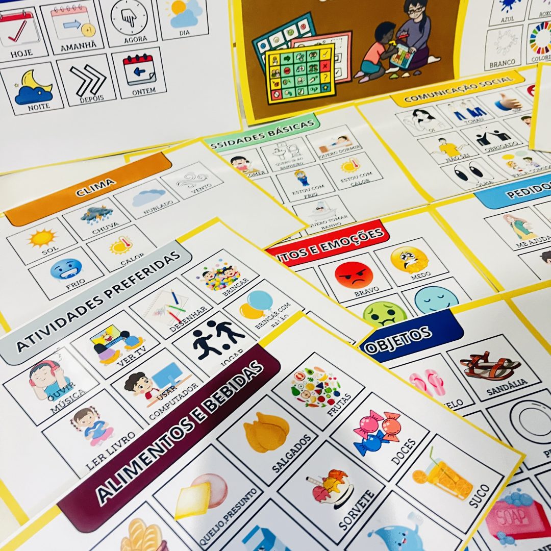 Prancha de comunicação alternativa